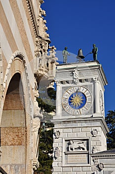 Udine, Friuli Venezia Giulia, Italy. Main square monuments photo